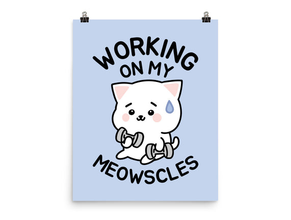 Working On My Meowscles