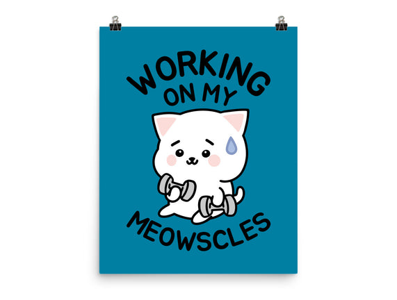 Working On My Meowscles