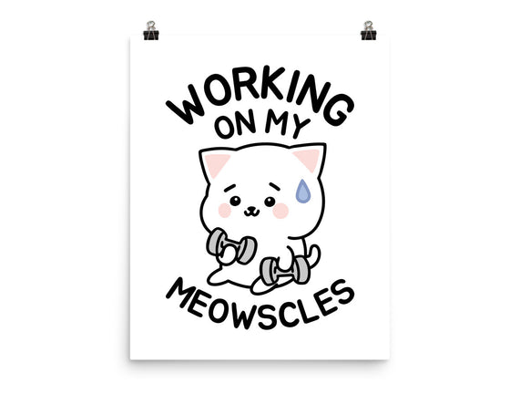 Working On My Meowscles