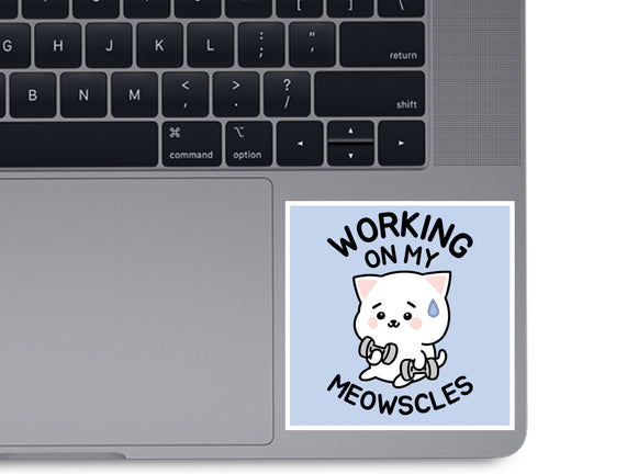 Working On My Meowscles