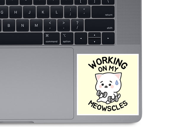 Working On My Meowscles