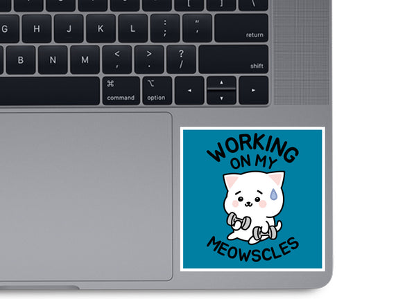 Working On My Meowscles