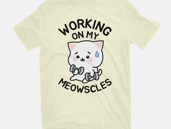Working On My Meowscles