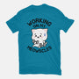 Working On My Meowscles-Unisex-Basic-Tee-brunopires