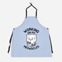 Working On My Meowscles-Unisex-Kitchen-Apron-brunopires