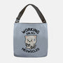 Working On My Meowscles-None-Adjustable Tote-Bag-brunopires