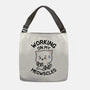 Working On My Meowscles-None-Adjustable Tote-Bag-brunopires