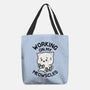 Working On My Meowscles-None-Basic Tote-Bag-brunopires
