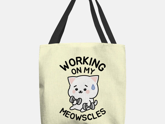 Working On My Meowscles