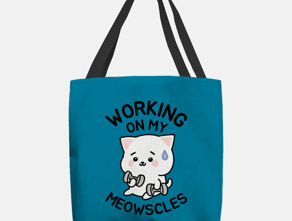 Working On My Meowscles