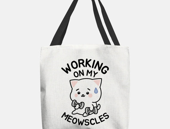 Working On My Meowscles