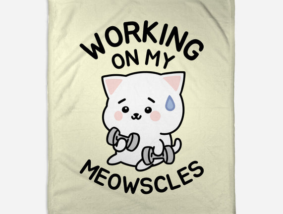 Working On My Meowscles