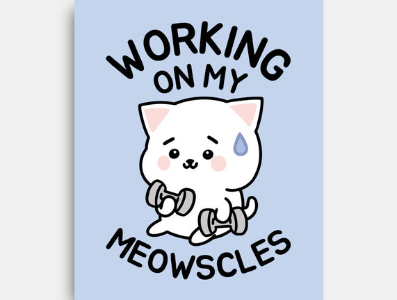 Working On My Meowscles