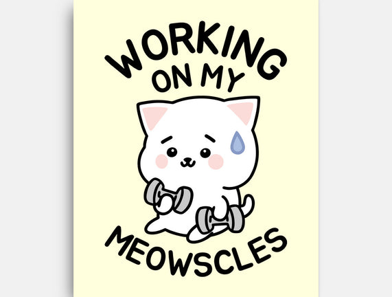 Working On My Meowscles