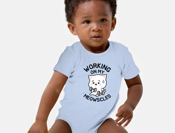 Working On My Meowscles