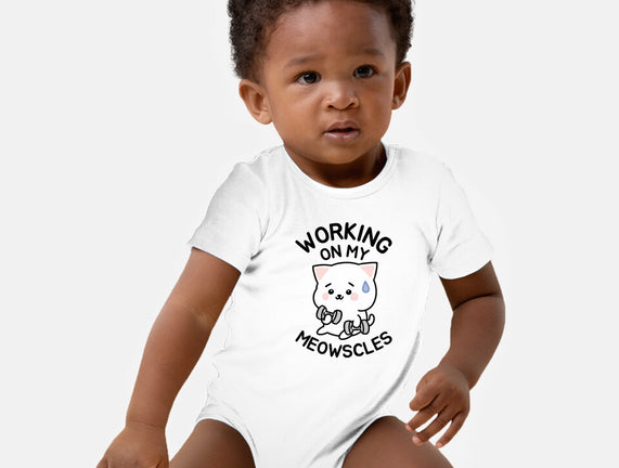 Working On My Meowscles