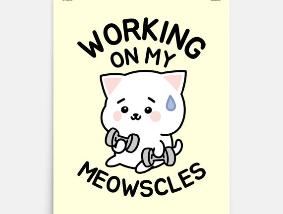 Working On My Meowscles