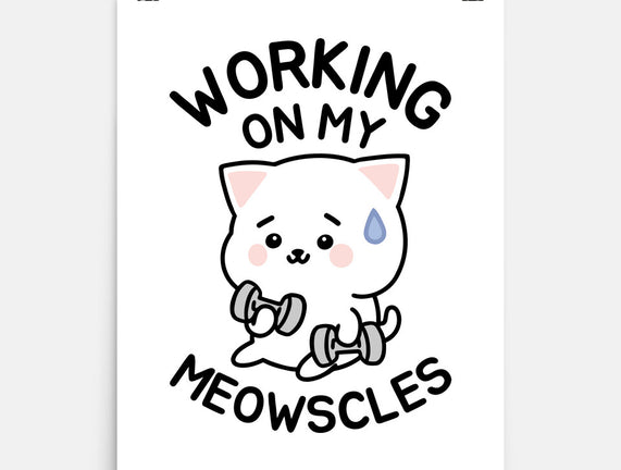 Working On My Meowscles