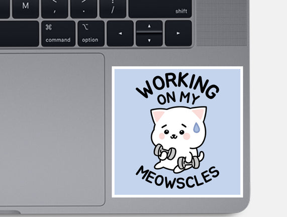 Working On My Meowscles