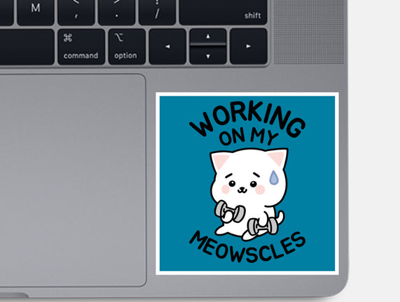 Working On My Meowscles