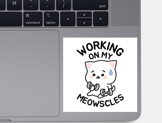 Working On My Meowscles