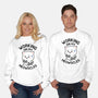 Working On My Meowscles-Unisex-Crew Neck-Sweatshirt-brunopires