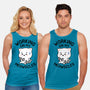 Working On My Meowscles-Unisex-Basic-Tank-brunopires