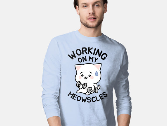 Working On My Meowscles