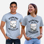Working On My Meowscles-Unisex-Basic-Tee-brunopires