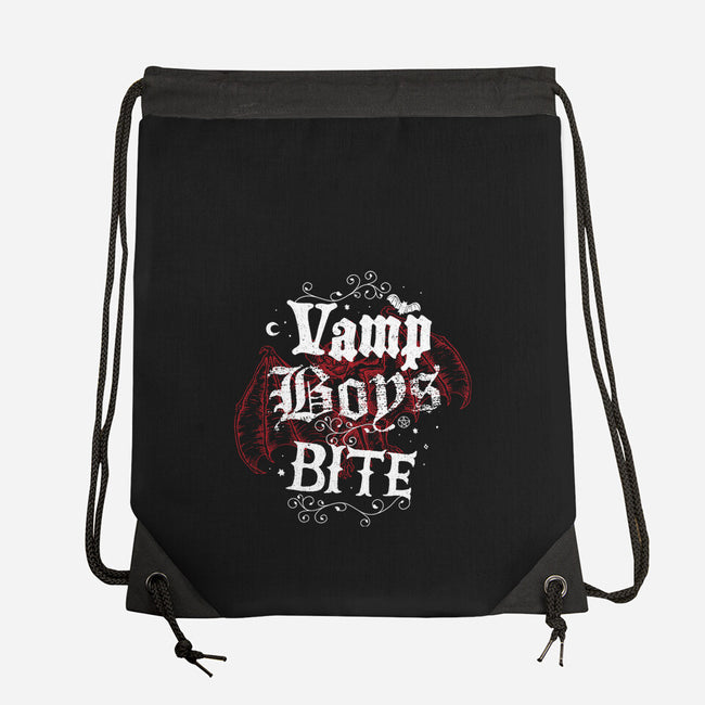 Vamp Boys Bite-None-Drawstring-Bag-Nemons