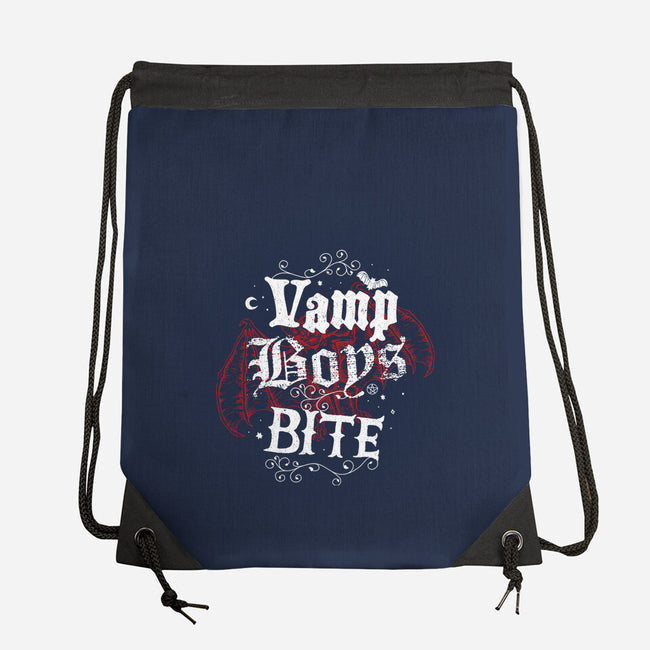 Vamp Boys Bite-None-Drawstring-Bag-Nemons
