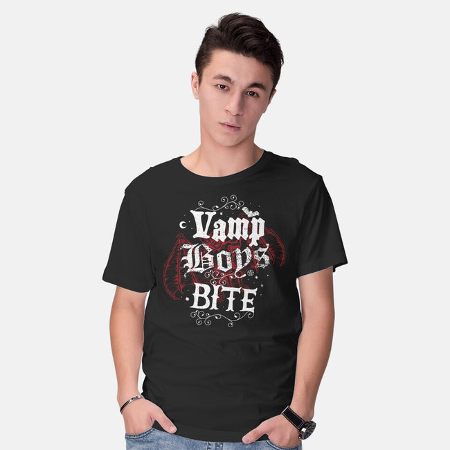 Vamp Boys Bite-Mens-Basic-Tee-Nemons