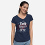 Vamp Boys Bite-Womens-V-Neck-Tee-Nemons
