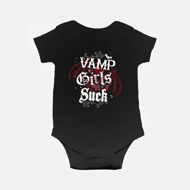 Vamp Girls Suck-Baby-Basic-Onesie-Nemons