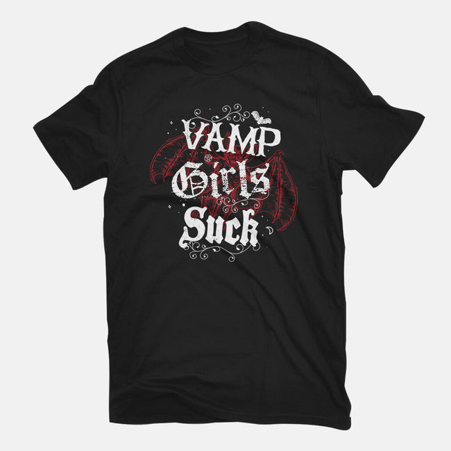 Vamp Girls Suck-Womens-Basic-Tee-Nemons