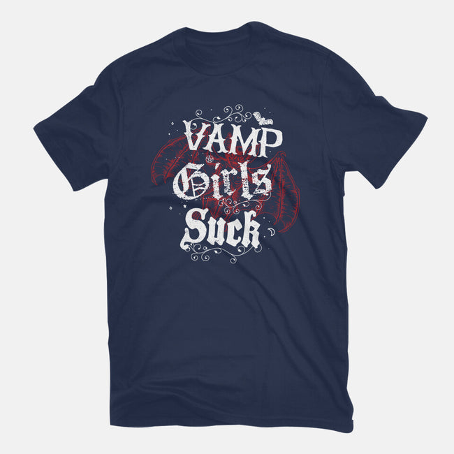 Vamp Girls Suck-Womens-Basic-Tee-Nemons