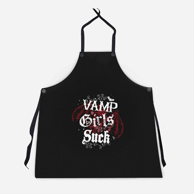 Vamp Girls Suck-Unisex-Kitchen-Apron-Nemons