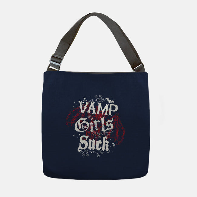 Vamp Girls Suck-None-Adjustable Tote-Bag-Nemons