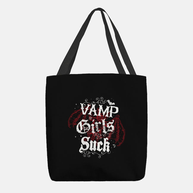 Vamp Girls Suck-None-Basic Tote-Bag-Nemons