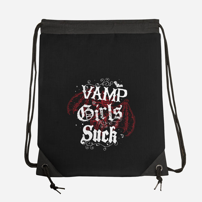 Vamp Girls Suck-None-Drawstring-Bag-Nemons
