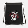 Vamp Girls Suck-None-Drawstring-Bag-Nemons