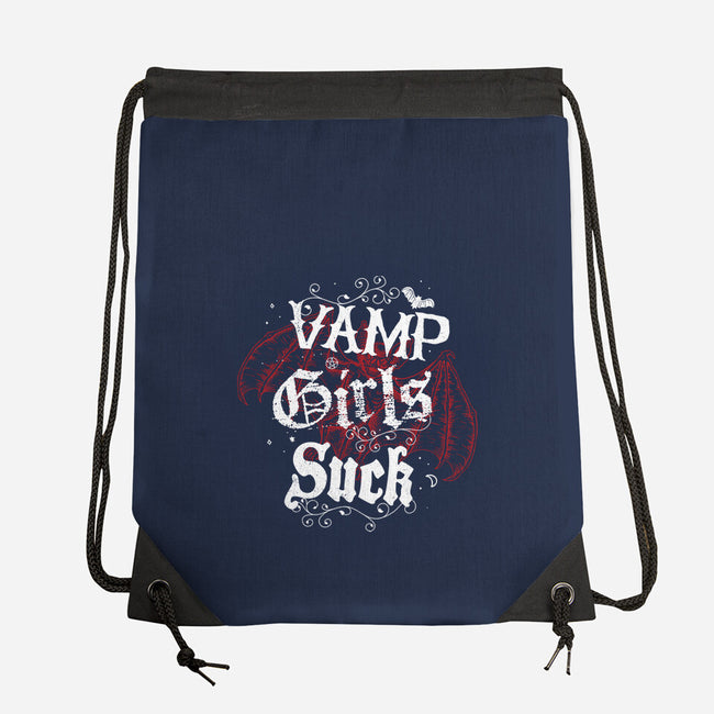 Vamp Girls Suck-None-Drawstring-Bag-Nemons