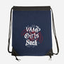 Vamp Girls Suck-None-Drawstring-Bag-Nemons