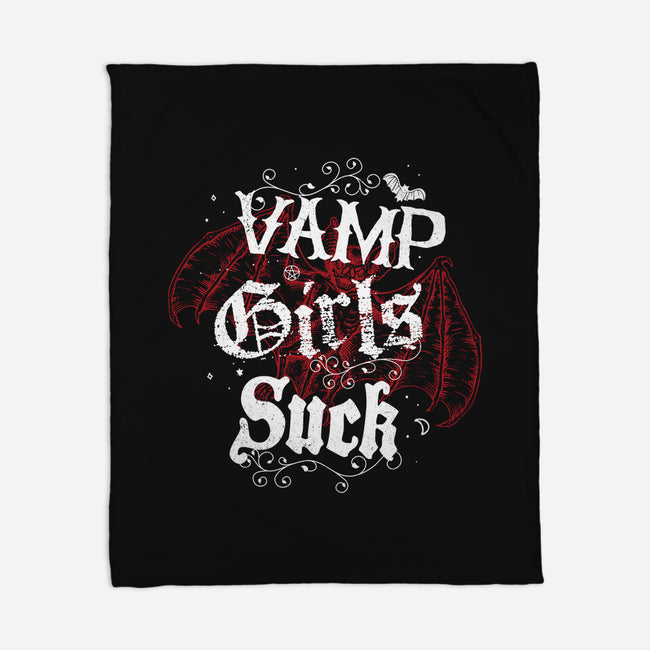 Vamp Girls Suck-None-Fleece-Blanket-Nemons