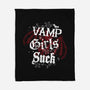 Vamp Girls Suck-None-Fleece-Blanket-Nemons