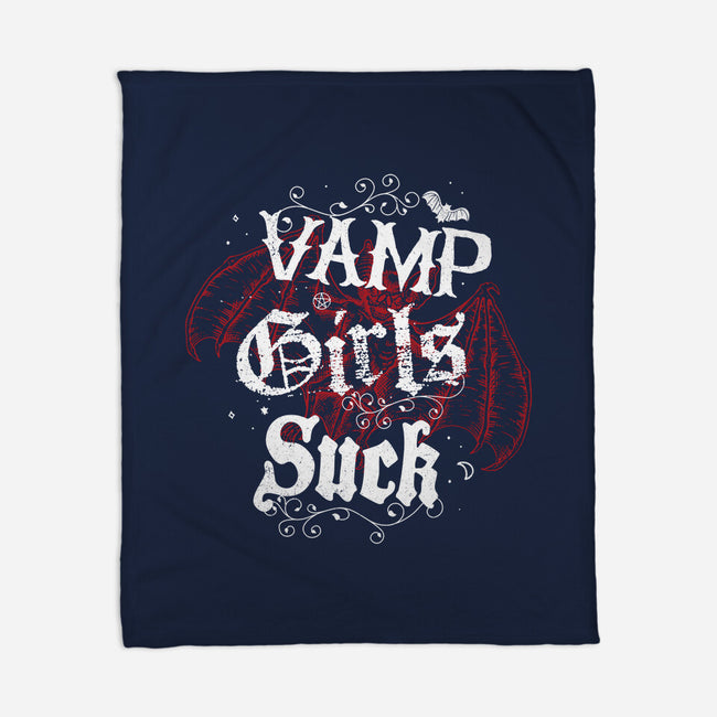 Vamp Girls Suck-None-Fleece-Blanket-Nemons
