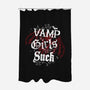 Vamp Girls Suck-None-Polyester-Shower Curtain-Nemons