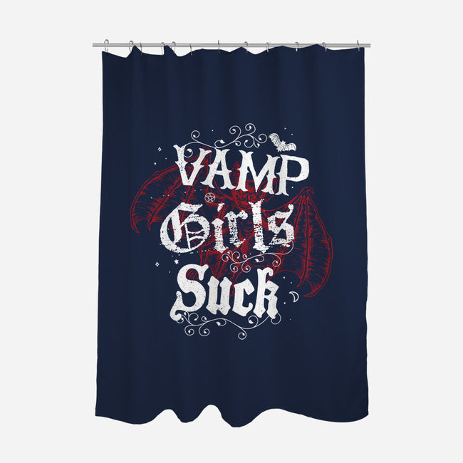 Vamp Girls Suck-None-Polyester-Shower Curtain-Nemons