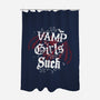 Vamp Girls Suck-None-Polyester-Shower Curtain-Nemons