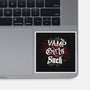 Vamp Girls Suck-None-Glossy-Sticker-Nemons